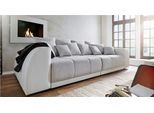 Divano Divano 310Cm Imbottito Divani 5 Posti Tessile Grande Xxl Divani Soggiorno Pelle