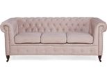 Mobili Chesterfield Classici Divano A 3 Posti In Tessuto Noble Design Nuovo