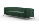 Divano A Tre Posti 3 Posti Divano Imbottito Tessuto Divano Chesterfield Set