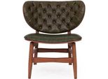 Poltrona Moderna Chesterfield Verde Monoposto Imbottita Poltrona Monoposto