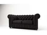 Design Divano Chesterfield 2 Posti Divano Imbottito In Pelle Divani Soggiorno Due Posti