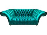 Soggiorno Mobili Imbottiti Divano Chesterfield Divano A Due Posti Blu Nuovi Arredi