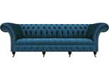 Set Di Divani Chesterfield Divano Imbottito Divano Quattro Posti A Sedere Nuovo