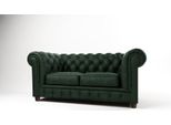 Chesterfield Divano Di Lusso A 2 Posti Imbottito Divano In Pelle Tessuto Divani Nuovi