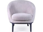 Poltrona Grigia Di Lusso Di Design Imbottitura Del Divano Seduta Tessile Moderna Mobili Imbottiti
