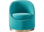 Mobili Di Lusso Design Sala Da Pranzo Poltrona Soggiorno Lounge Club Relax Divano Turchese Nuovo
