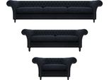 Set Di Divani Blu Divani Soggiorno Chesterfield Poltrone Arredamento Di Design