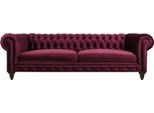 Divani Tessuto Tessuto Divani Mobili Creativi 3 Posti Nuovo Divano Chesterfield Borgogna
