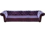 Divano Chesterfield Di Design Moderno A Quattro Posti Per L'arredamento Del Soggiorno
