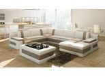 Divano In Pelle Divano Zona Giorno Forma A U Design Moderno Divano Ad Angolo Design 5083B