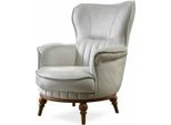 Poltrona Design Di Lusso Tessile Soggiorno Mobili Stile Classico Poltrona Lounge