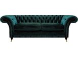 Divano Di Lusso A Due Posti In Tessuto Divano Chesterfield Sedile Imbottito Soggiorno