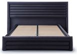 Struttura Letto Nero Camera Da Letto Letto Matrimoniale Mobili Tessili Di Design