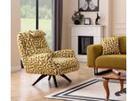 Poltrona Moderna Verde Soggiorno Seduta Tessile Mobili Di Lusso Design Lounge
