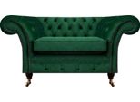 Poltrona Imbottita Mobili Soggiorno Tessile Chesterfield Sedile Imbottito Arredamento