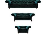 Soggiorno Arredamento Di Lusso Divani Completi Divani Chesterfield Tappezzeria 3+2+1