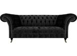 Divano Di Lusso A Tre Posti, Divano Da Salotto Chesterfield In Tessuto Imbottito