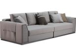 Divano Lusso Grigio Soggiorno Tessuto Tessile Design Moderno Divani Mobili Creativi Nuovo