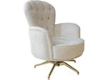 Poltrona Di Lusso Chesterfield Bianca Poltrona Di Design Poltrona Monoposto Imbottita