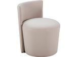 Poltrona In Pelle Sgabello Sgabello Lusso Design Moderno Mobili Soggiorno Beige Pelle