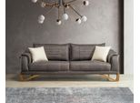 Divano Grigio Di Design A 3 Posti Divano Moderno In Tessuto Arredo Soggiorno