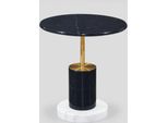 Tavolino Nero Rotondo Tavolini Da Salotto Eleganti Tavoli