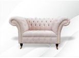 Poltrona Chesterfield Rosa Tessuto Mobili Creativi Nuovo Soggiorno Moderno
