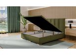 Camera Da Letto Letto Matrimoniale Mobili Moderni Di Design Letto Imbottito Verde