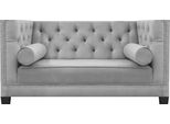 Divano Da Salotto A Due Posti Divano Di Lusso Chesterfield Sedile Imbottito In Tessuto