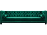 Soggiorno Lusso Divano Quattro Posti Divano Moderno Verde Chesterfield Mobili Imbottiti