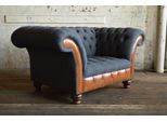 Poltrona Chesterfield Televisione Design Tappezzeria Divano Divano Chesterfield Tessile 371