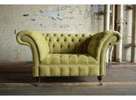 Divano Chesterfield Poltrona Divano Rivestimento In Pelle Divano Tessile Televisione Lounge Club Nuovo