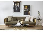 Divano Di Lusso A 3 Posti In Tessuto Soggiorno Design Moderno Divani Imbottiti