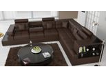 Divano In Pelle Con Usb Grande Divano Xxl Divano Angolare Divano Zona Giorno Divano Imbottito Sedile Led