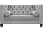 Divano Chesterfield Di Design A Due Posti, Divano Da Salotto Arredamento Di Lusso
