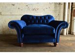 Poltrona Chesterfield Televisione Design Tappezzeria Divano Divano Tessile 1055