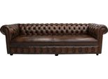 Chesterfield Design Lusso Divano Imbottito Divano Sedile Set Pelle Tessile Nuovo #229