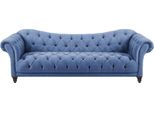 Divano Moderno Di Design Divano A Tre Posti Chesterfield Soggiorno Di Lusso Tessile