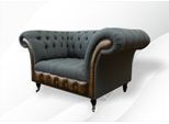 Poltrona Chesterfield Divano In Tessuto Divano In Tessuto Divani Divani Club Lounge Grigio Nuovo