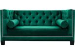 Divano Verde Divano A Due Posti Chesterfield Soggiorno Moderno Di Lusso Mobili Imbottiti
