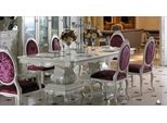 Tavolo Da Pranzo Royal + 6X Sedie Set Completo Per Sala Da Pranzo Tavolo Sedia E36