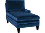 Chaise Longue Lounge Mobili Nuovo Soggiorno Design Moderno Divano Tessuto Verde Tessile