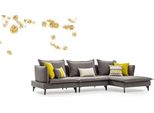 Divano Imbottito Chesterfield Grigio Set Di Divani Angolari Imbottiti Divani Angolari Di Lusso