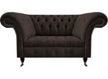 Soggiorno Divano Chesterfield Di Lusso Divano A Due Posti Designer Tessile Nuovo