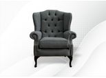 Poltrona Chesterfield Classica Divano Divano Tappezzeria Seduta Lounge Relax Club Nuovo