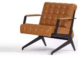 Poltrona Moderna Arredo Ufficio Studio Seduta Lusso 75X80X77 Arredo