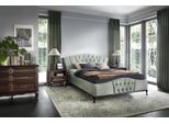 Letto Chesterfield Verde Con Mobili Da Camera In Legno Letti Royal