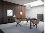Lusso Sala Da Pranzo Set Da Pranzo Tavolo 4X Sedie Design Moderno Arredamento Nuovo