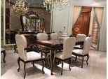 Tavolo Da Pranzo 4 Sedie Sedia Sala Da Pranzo Set Barocco Rococò Tavoli Tavolo E70 5Pcs.