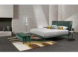 Struttura Letto Matrimoniale Letto Di Lusso Camera Da Letto Letto Matrimoniale Legno Verde Letti In Pelle Nuovo
